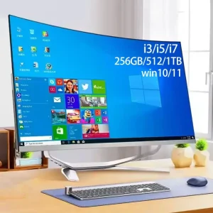 Intel Complete AIO Desktop for Business Curved LED Display 8GB DDR4 RAM 8GB Intel Core I9 USB EU/UK/AU for Gamer PCs