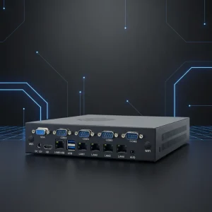 Intel Core 6th/7th/8th Gen U-Series Processor Intel SoC Industrial Mini PC with Fan Cooling