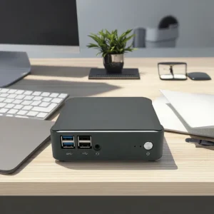 Intel Core I3/I5/I7 Mini Desktop Computer with 6USB HD+DP 2*DDR4 Memory Main Unit 10110U 10210U 10510U AU/US Plug