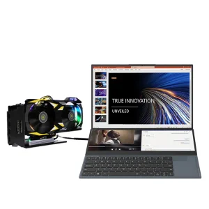Intel Core I9-10885H Processor 16 Inch+7 Inch Dual Touch Screen Metal Laptop RAM 32GB SSD 1TB Business Gaming Laptop