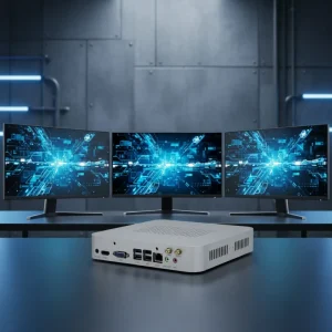 Intel Core I9 13th Gen 64GB DDR5 RAM 2TB SSD RTX GPU Triple Display 4K WiFi 6 Industrial Mini PC