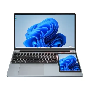 Intel Dual Screen Laptop 15.6 1920×1080 & 7 1280×800 Touchscreens 1TB+512GB SATA 16GB DDR4 RAM Camera
