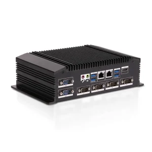 Intel I5 6200U 7200U Mini Industrial PC Fanless Embedded PC with 2GbE LAN 6 RS232 Ports