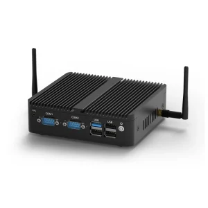 Intel N100 Fanless Mini PC Dual Gigabit Ethernet 6 USB 4G WiFi Windows10 Industrial Computer DIN RAIL Firewall DDR4 US EU