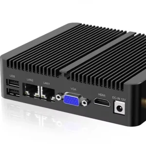 Intel N5095 N2840 J1900 Industrial Mini PC Dual Ethernet Dual Serial Port Low Power DDR3 SSD Windows 10 Desktop Computer