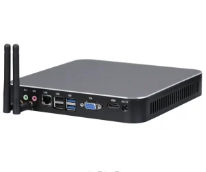 Inter Smart Barebone Computer PC HD4003 Intel I3 I5 I7 7600U Dual Core 2.8Ghz Desktop Mini PC with 12V 19V DC VGA HD MI 4K