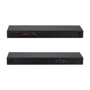 K10900H6 1U Rackmount Mini PC Intel Alder Lake N CPU and 4*2.5G 2*10G LAN Ports Firewall Server