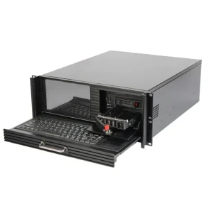 KTB Industrial PC 4U Computer Workstation Q670 Chipset Supports 12 13th LGA1700 Core I3 i5 i7 Processor LCD Display Hot Swap