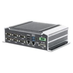 KTB Inexpensive Industrial Fanless Computer IPC DDR3 6* RS232 RS485 Intel J1900 Industrial PC