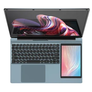 15.6+7英寸双屏笔记本电脑 Win11 四核 最大DDR4 32GB 2TB固态硬盘 学生触摸笔记本电脑