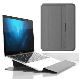 Laptop Sleeve Case Cover for Macbook Air Pro 13.3 14.2 15.3 16.2inch Bag Brief case with Stand