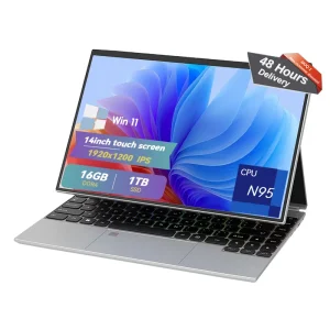 Laptop Win11 Tablet PC 2-in-1 14 Inch 16GB 128GB SSD Touch Screen Foldable