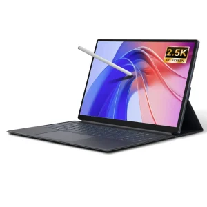 Laptops 15.9 Inch 2K Intel Alde N100 DDR5 16GB RAM 512GB ROM 2in1 Portable PC Laptop Computer