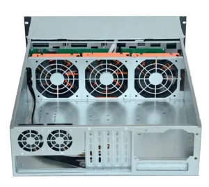 Liquid-cooled Server Capable of Accommodating Eight Graphics Cards Quiet Operation