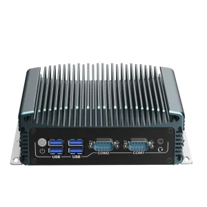 Long Life Fanless Industrial Computer Intel Processor Customizable RAM SSD Expansion Dual LAN Multiple COM Ports HD Mini PC