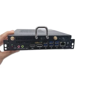 Low Power Black Thin Client Embedded Computer Intel Core i7 OPS 4K PC