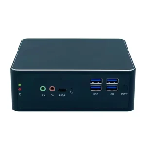 Low Power Consumption 12V DC Intel Core 8th 10th Gen 64GB DDR4 M 2 NVMe 2 Gigabit LAN 3 Display Output Mini PC for Industrial