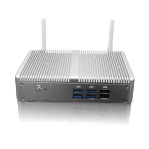 Low Power Intel Pentium N3700 4K 4G Fanless Mini PCs 2*hd Mini case Computer