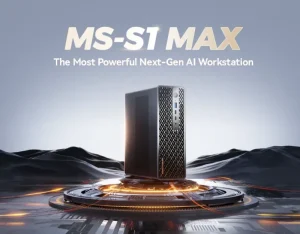 MS S1 MAX AMD Ryzen AI Max+ 395 Mini PC High Performance AI Desktop Computer Workstation 128G+2TB