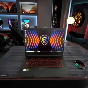 MSI GF65 15.6 Inch Used Gaming Laptop I7-9750H GTX 1660ti 6G 16G 512G Student Computer