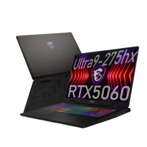 MSI Gaming Laptop Ultra 9 285HX Intel Core RTX 5070 5060 English Keyboard Portable Gamer Computer