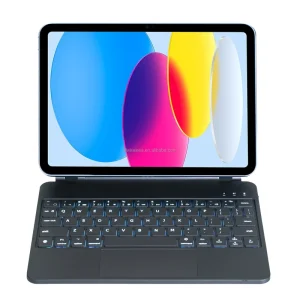 Magic Keyboard with Smart Trackpad Magnetic Case and LED Backlit USB Interface for iPad Pro 12.9 Inch