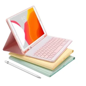 Magnetic 10 Generation ipad Keyboard Cover with Pencil Holder Stand Folio Keyboard case for ipad 10th 11th (A16) Gen 10.9 Inch