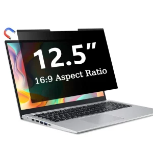Magnetic Privacy Screen Laptop 12.5 Inch Removable 16:9 Widescreen Display Laptop Privacy Screen and Anti Glare Protector
