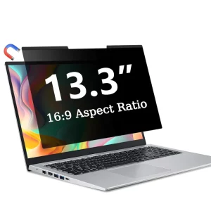 Magnetic Privacy Screen Laptop 13.3 Inch Removable 16:9 Widescreen Display Laptop Privacy Screen and Anti Glare Protector