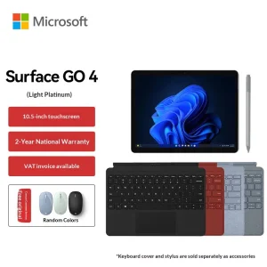 Microsoft Surface Go 4 New Tablet 2 in 1 Laptop Intel Processor Wi Fi for Students Online Classes Windows 11 Commercial Edition
