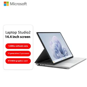 Microsoft Surface Laptop Studio 2 13th Generation Intel I7 32G+1T Rtx4050 14.4 Laptop for Business Learning Office Use English