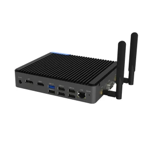 Mini Box PC Intel Elkhart Lake J6412 CPU DDR4 SSD Windows 10 Embedded Industrial Fanless Small Computer 12V 2-Year Warranty
