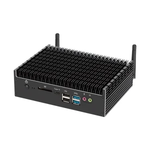 Mini Desktop Computer 8GB 256GB Core i3 i5 i7 Mini Type C Desktop PC Industrial All in One Computer Fanless Mini PC