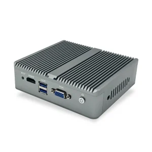 Mini Desktop PC Fanless Mountable SSD Hard Drive Win Embedded Industrial Computer SIM Card Slot WiFi 7 USB Ports
