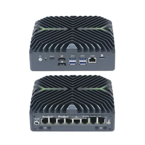Mini Firewall PC Intel Core Ultra 5 DDR5 2.5G LAN Triple Display TPM2.0 Pfsense Firewall for Digi Signage