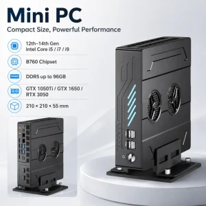Mini Gaming PC Intel Core I9 12900F With Discrete Graphics Card RTX 3050 6G Windows 11 System Desktop Gaming Computer Mini PC