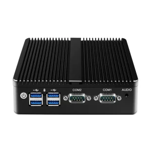 Mini Industrial Computer Dual Network Serial Intel Celeron J4125 Quad Core Processor DDR3 SSD Embedded N2840 J1900 Micro AU