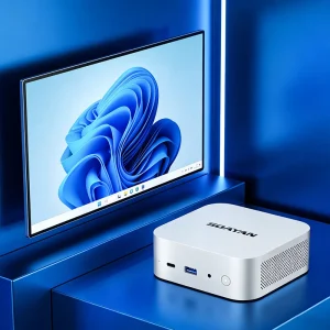 Mini PC 6 Core CPU Intel I3 with 12GB LP DDR5 NVMe SSD 1TB 4K UHD WiFi 6 for Office Work Home Education Windows 11
