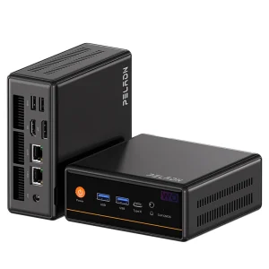 Mini PC AMD Ryzen 5 5600H WiFi 6 BT5.2 2.5G LAN 4K Triple Display DDR4 NVMe SSD Windows 11 Pro
