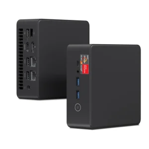 Mini PC AMD Ryzen 7 6800H DDR5 Backlit LED Logo Gaming Office Desktop Computer Dual RJ45 Type C Factory Price