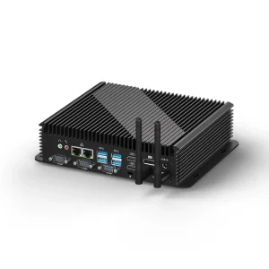 Mini PC COM 3.0 USB Compact Fanless Industrial Win 11 Box Computer Intel Core Quad CPU I5 1235U DDR3