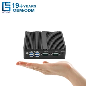 Mini PC Computers J4125 Low Power Consumption Fanless Mini PCS 2lan 2com Industry Mini P