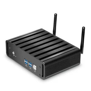 Mini PC Core I5 5200U Small Fanless NUC Computer Win 10 Mini Office Computer