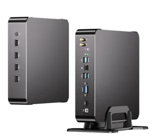 Mini PC Factory Barebone Gaming PC 11th Gen i7 11800H 8GB+64GB RAM Options 2TB NVMe SSD 4K VGA Mini Desktop Computer