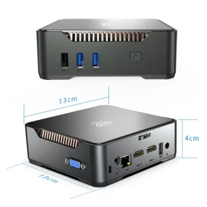 Mini PC Factory Price Dual Complete Mini PC Computer Office Gaming Desktop Computer PC Set
