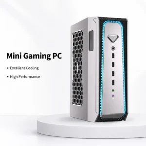 Mini PC Gaming PC Intel Core I7 14700F RTX 4070 Super 12GB DDR5 SSD Liquid Cooling for Gaming Rendering