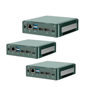 Mini PC I7 10510U I5 10210U I3 8145U 2*DDR4 M.2 Portable PC Type C 4K 60Hz HD2.0 DP WiFi NUC Computer Window10