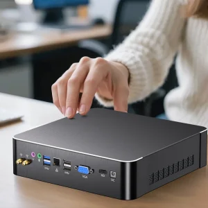 Mini PC I7 I5 4th 3th Gen Dual DDR3 WiFi Quad Core for Business Barebone Supports OEM X86 Portable Mini Computer