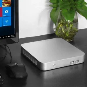 Mini PC Intel Celeron J1900 DDR3 HD MI VGA Dual screen Display WIFI BT Office Computer