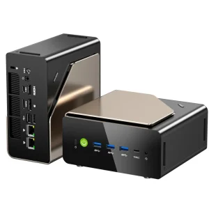 Mini PC Intel Core Ultra 9 285H Mini PC 16-core 16-thread Intel AI Boost Portable PC 64GB DDR5 1TB SSD Gaming Computer Desktop